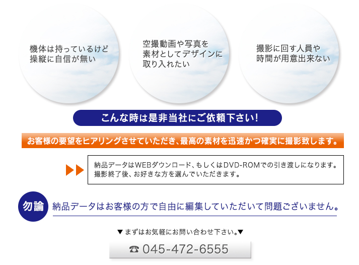 空撮サービス概要